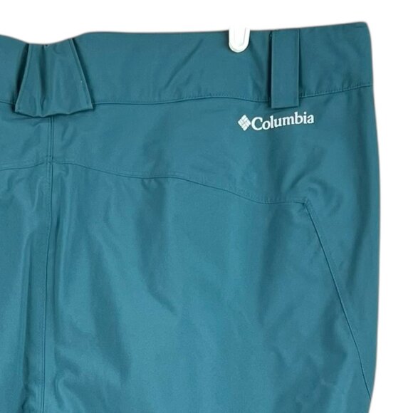 NWT Columbia Men's Snowboard Weatherproof Omni-Tech Powder Green Pants Size 3X - Picture 7 of 16